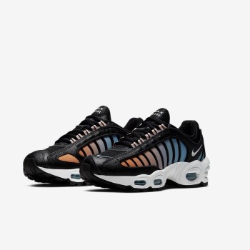 Nike Air Max Tailwind 4 - Női Utcai Cipő - Fekete/Korall/Világos Kék/Fehér